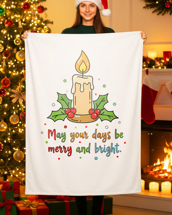 Blanket May Your Days Be Merry And Bright GBL0169