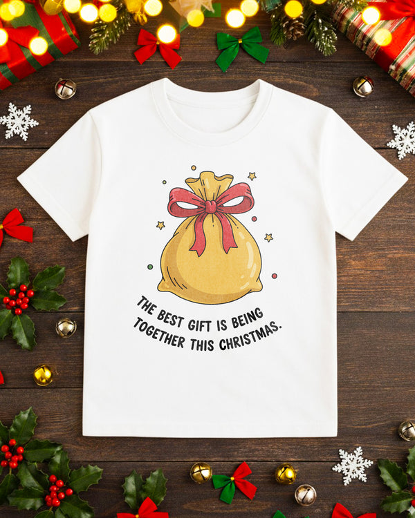 T-shirt The Best Gif Is Being Together This Christmas GTS039