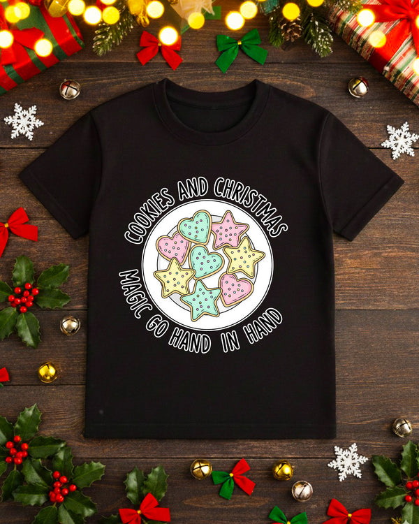T-shirt Cookie And Christmas Magic Go Hand In Hand GTS0342
