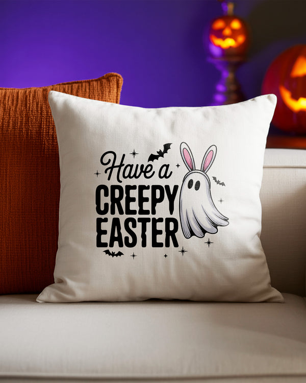 Pillow Cushion Case Creepy Easter Bunny Ghost GPL0183