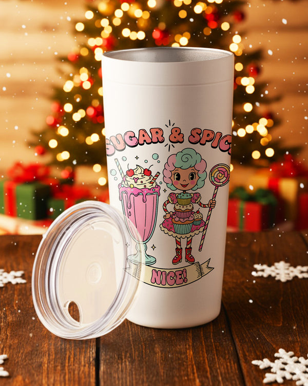 Stainless Tumbler Cupcake Girl Milkshake Lollipop GTB0181