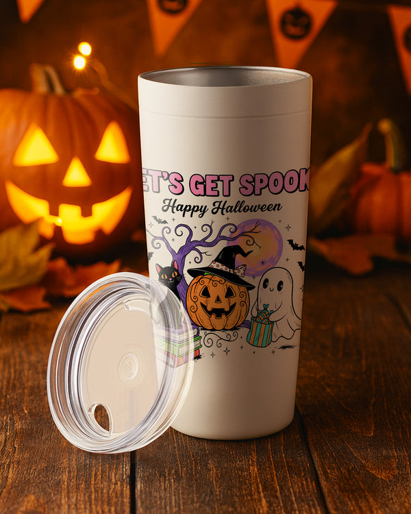 Stainless Tumbler Halloween Black Cat Cute Halloween GTB0162