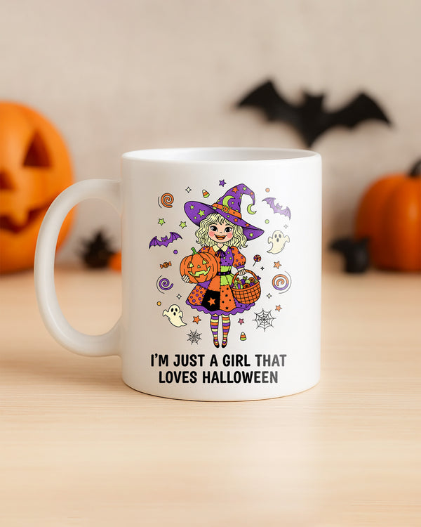 Mug Halloween Girl Witch Cute Halloween GMG0174