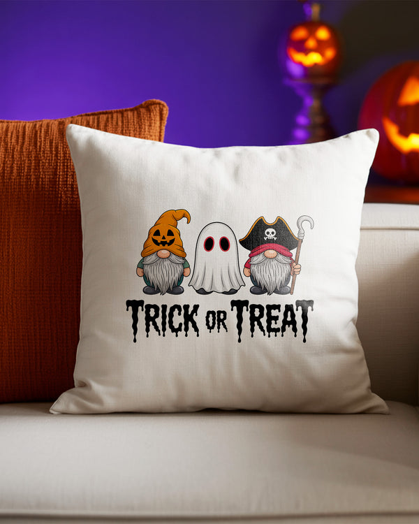 Pillow Cushion Halloween Gnomes Trick Or Treat Cute Halloween GPL0163