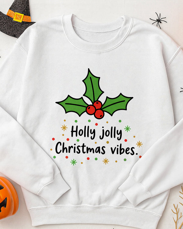 Sweater Holly Jolly Christmas Vibes GSW092