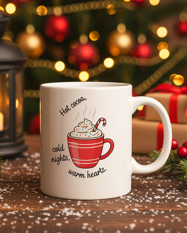Mug Hot Cocoa Cold Nights, Warm Hears GMG0239
