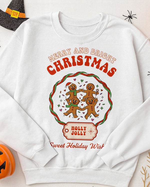 Sweater Merry And Bright Christmas – Sweet Holiday Wishes GSW0113