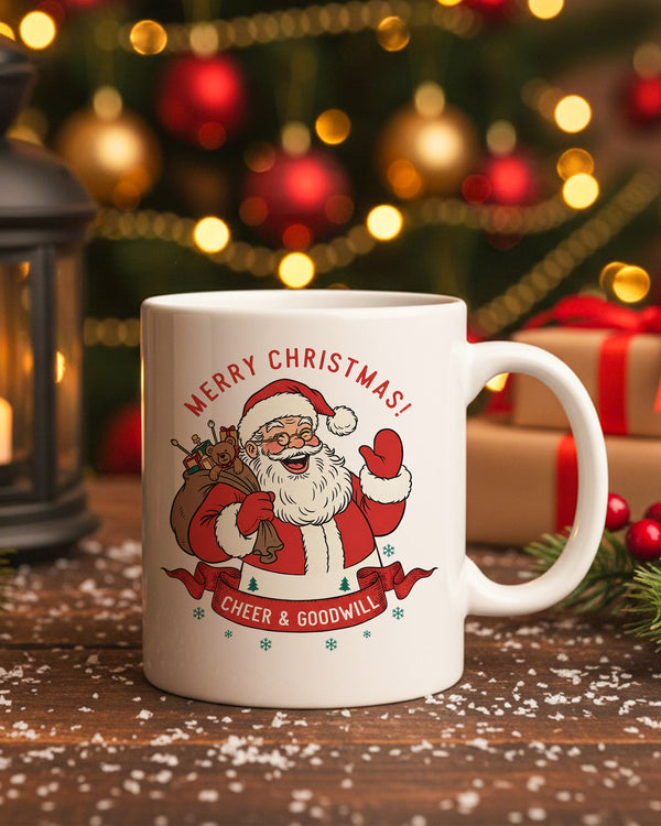 Mug Merry Christmas Cheer & Goodwill GMG0259