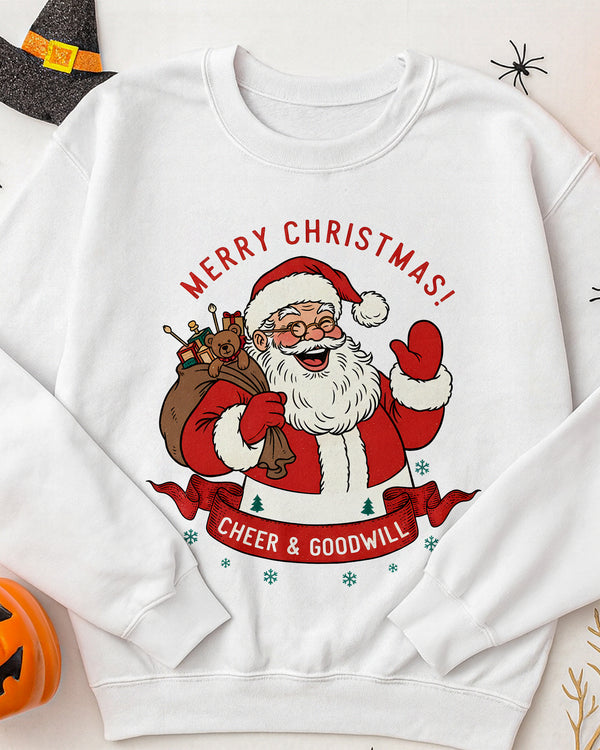 Sweater Merry Christmas Cheer & Goodwill GSW0112