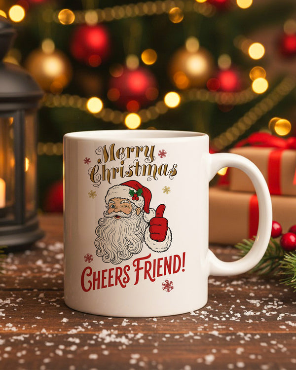 Mug Merry Christmas Cheers Friend! GMG0258