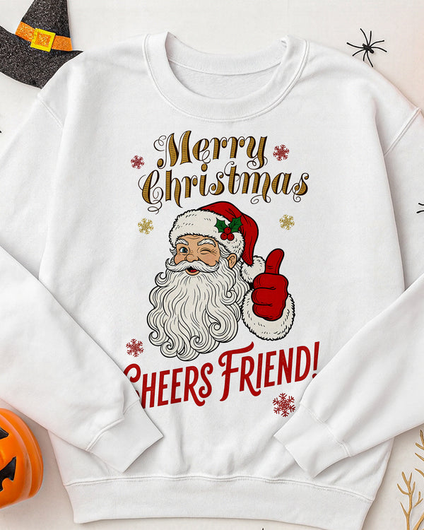 Sweater Merry Christmas Cheers Friend! GSW0111