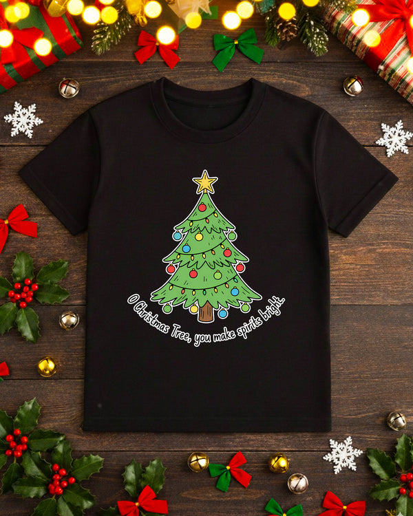T-shirt O Christmas Tree You Make Spirits Bright GTS049