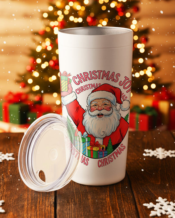 Stainless Tumbler Santa Claus Christmas Joy Gifts GTB0193