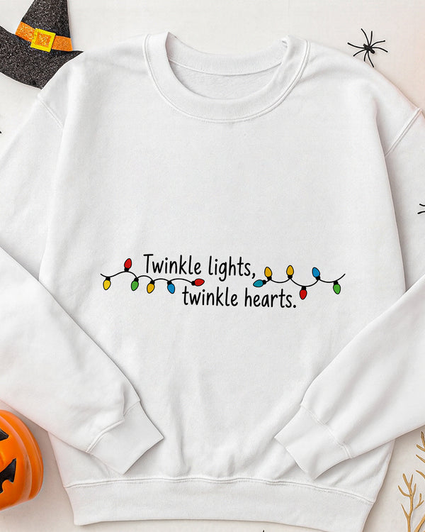 Sweater Twinkle Lights Twinkle Hearts GSW099