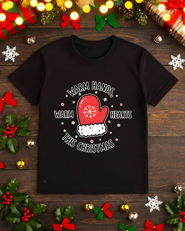 T-shirt Warm Hands Warm Hearts This Christmas GTS055