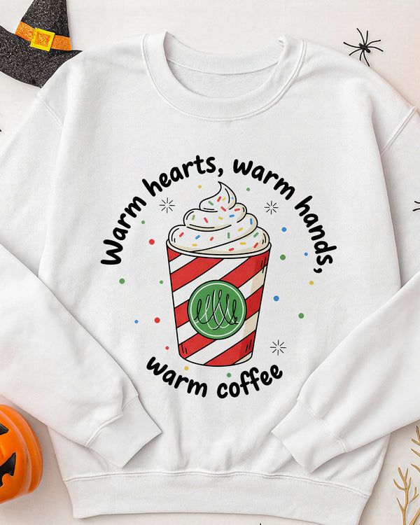 Sweater Warm Hearts, Warm Hand, Warm Coffee  GSW0101
