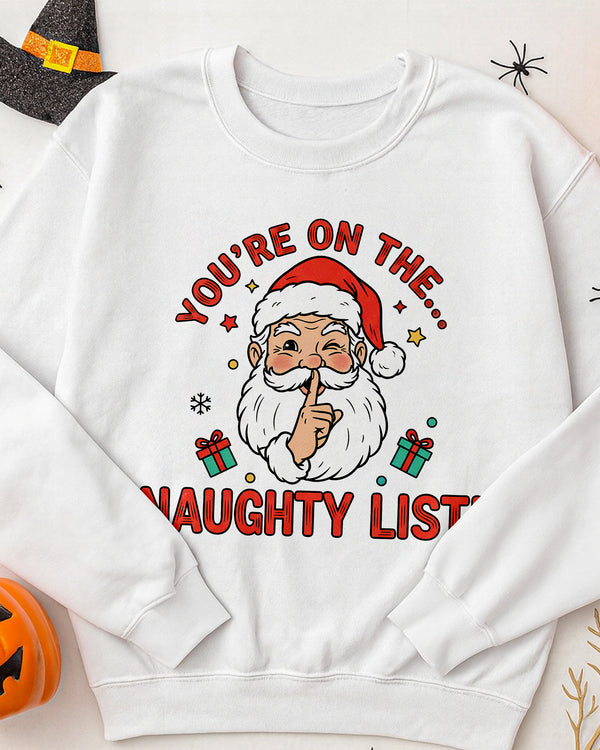 Sweater You’Re On The Naughty List GSW0102