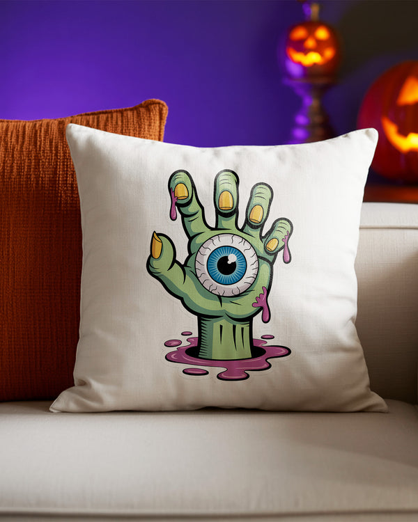 Pillow Cushion zombie-hand-with-eyeball Cute Halloween GPL0158